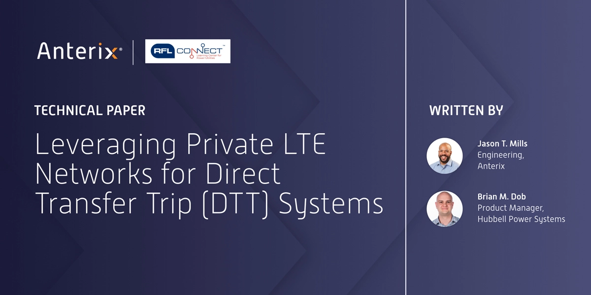 Leveraging Private LTE Networks for Direct Transfer Trip (DTT) Systems