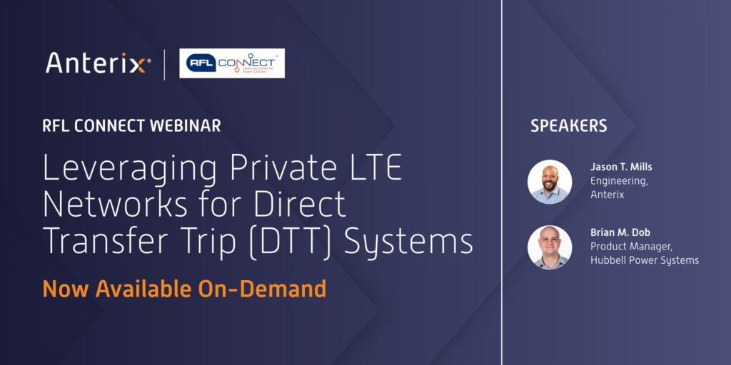 Leveraging Private LTE Networks for Direct Transfer Trip (DTT) Systems